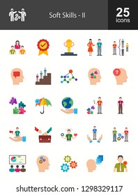 Soft Skills Flat Icons