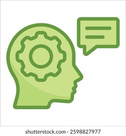 Soft Skills Icon Element For Design