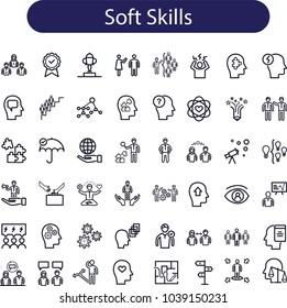 Soft Skills Icons Set