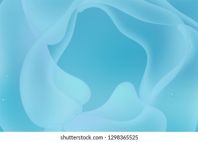 soft and smooth blue background. illustration vector.