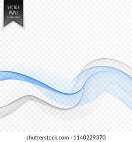 soft smooth blue and gray wave background