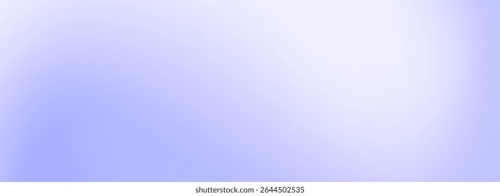 Fundo de gradiente suave de lavanda clara. Papel de parede de onda de cetim roxo pastel. Fundo de cor lilás abstrato para banner, folheto, apresentação, publicidade. Cobertura violeta líquida com desfoque sutil no vetor