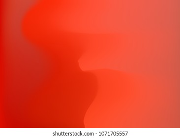 Soft and smooth lines minimalist concept red & orange color tone background.
