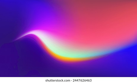 Soft smooth motion light sound wave ripple elements abstract vector background