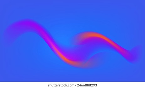 Soft smooth motion sound wave ripple elements abstract vector background