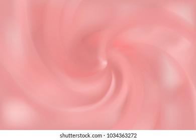soft and smooth pink swirl background for cosmetic or skin care ad, illustration vector.