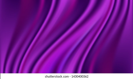 Soft and smooth purple background for cosmetic ad, illustration vector.