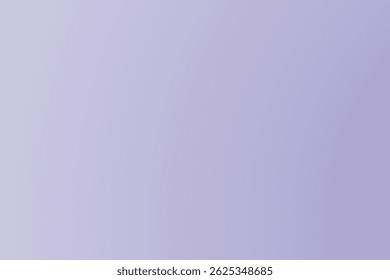 Soft and Smooth Purple Gradient Background for Aesthetic and Minimalist Designs, Vector Illustration