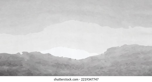 Soft and smooth watercolor texture. Modern abstract gray white background