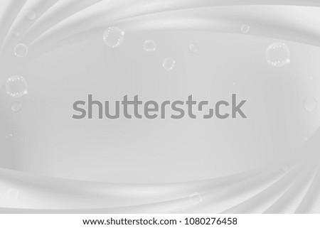 soft and smooth white background for cosmetic or skin care ad, illustration vector.	