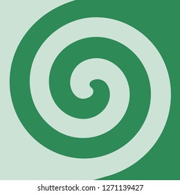 Soft solid swirl spiral abstract background in SEA GREEN color themed 