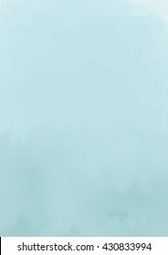 soft summery watercolor background, plain blurry turquoise wash. 