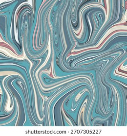 Patrón de remolino suave con tonos azul azulado, textura cremosa, flujo orgánico suave y movimiento fluido en capas perfecto para fondos modernos y arte digital.
