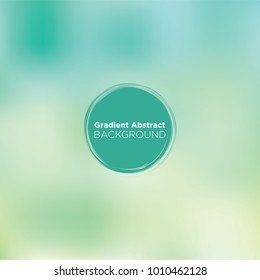 Soft Teal Blurry Gradient Abstract Background