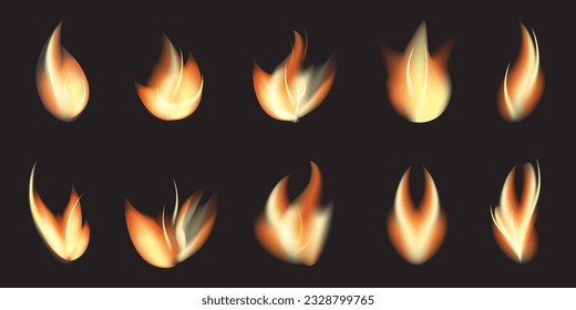 Soft textured bonfire sparks vector illustration. used in camp theme designs, sales and spicy food