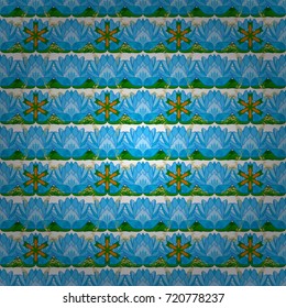 Soft tile. Seamless floral background for wrapping, textile, wallpaper. Soft cotton design. Vector frourish texture. Vintage flowery pattern.