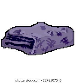 Retro-Vektorgrafik des Handtuchspiels. Bit Cash Soft Handtuch Video Arcade. alte Vintage-Illustration