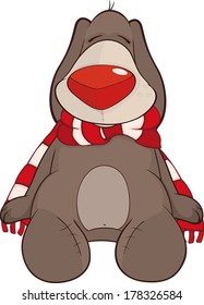 a soft toy dog