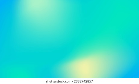 Soft Vector Gradient Background In Green Pastel Colors.