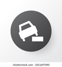 Soft verges icon symbol. Premium quality isolated vehicle element in trendy style.