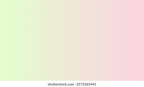 A soft vertical gradient blending pastel green on the left into a delicate beige and fading to pink on the right, creating a subtle and harmonious transition.