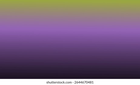 Soft vertical gradient with green fading into purple and dark tones representing spooky calm abstract Halloween background