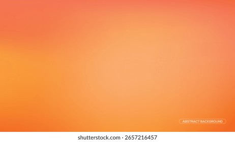 Fundo suave, vibrante gradiente laranja abstrato
