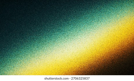 Gradiente de granulado suave e vibrante com humor nostálgico criado a partir de milhares de pontos individuais. Textura granulada brilhante com gradiente luminoso suave com efeito brilhante intenso de mistura para projeto visual
