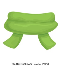 Lenço de inverno verde macio e quente, perfeito para manter-se aconchegante em dias frios