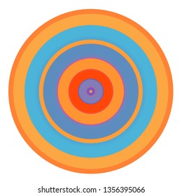 Soft and warm pastel colored circles, line art shape background, banner design.