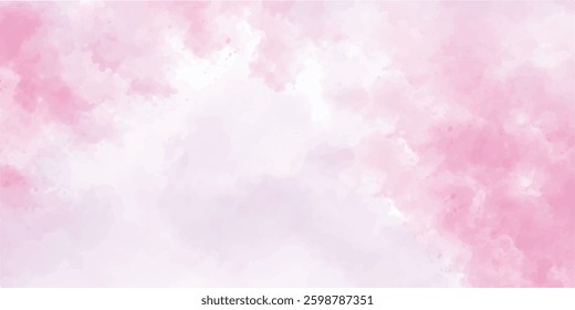 A soft watercolor background with a pastel pink gradient, giving a dreamy and elegant aesthetic. This abstract texture is perfect for wedding invitations, greeting cards, digital designs, and creative
