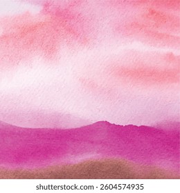 Soft Watercolor Sky Dreamy Pastel Gradient Background