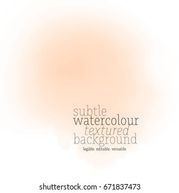 soft watercolor splash