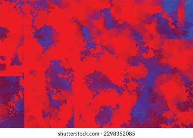 Soft watercolor splash stain background colorfull