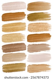 Soft watercolor swatches, earthy tones, warm hues, artistic brush strokes, color palette, design inspiration.