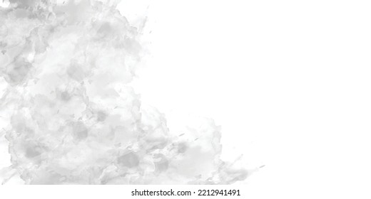 Soft watercolor texture. Abstract gray white background