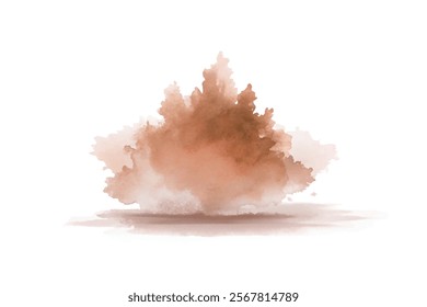 Soft watercolor texture, warm earthy tones, abstract design, artistic background, versatile for various projects.