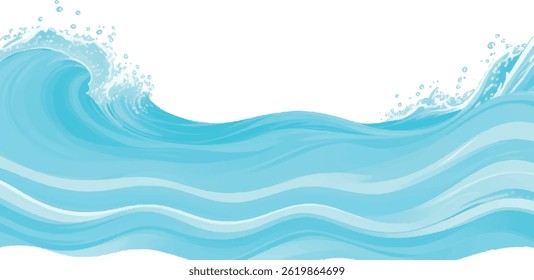 Soft watercolor wave background with pastel blue and green gradients. Perfect for spa branding, social media graphics, and serene designs.
