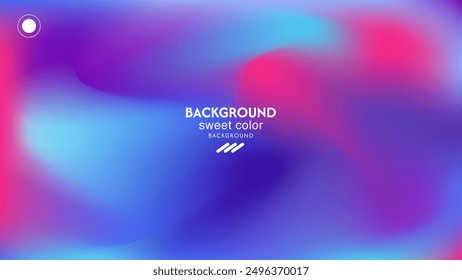 Soft wave background, abstract gradient blue,red, purple and pink. Minimalist pastel colors