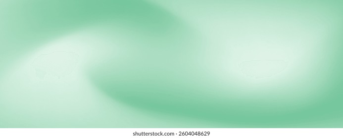 Soft wave mint green gradient mesh texture background