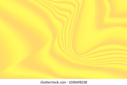 Soft Wavy Background in Yellow and Orange Colors. Minimal Abstract Texture in Pastel Design. Trendy Wavy Background for your Project Design Placards, Posters, Banners, Presentation, Brochure, Cover.