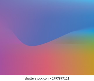 Soft wavy lines abstract background. Ideal for business card, banner, brochure & flyer cover design or website landing page.