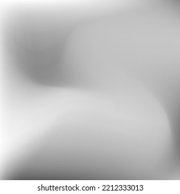 Suavidad de la superficie lisa del fluido metálico ondulado suave. Fondo de gradiente de aluminio plateado de curva monocromática gris. Malla Dinámica Dinámica De Gradiente Metálico De Luz De Agua Oscura. El Cielo Cálido Desdibuja El Fondo Líquido.