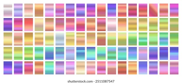 Soft Web Swatch Gradient Set with Every Color