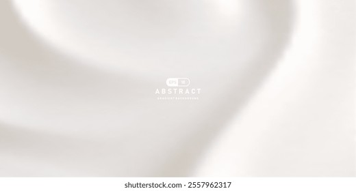 A Soft white abstract background with smooth flowing texture, creating minimalist and elegant design. Perfect for modern and clean visual concepts