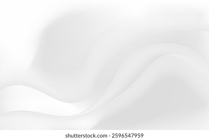 Soft white background features curves with delicate gradient shadows.