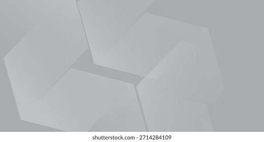 Plano de fundo branco suave com linhas de círculo cinza. O conceito da tecnologia do futuro digital é abstrato e elegante