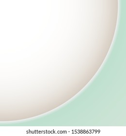 Soft White & Blue Radiating Gradient Background Vector 