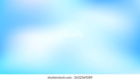 Soft white and blue sky gradient vector, perfect for clean backgrounds, calming designs, web layouts, and fresh digital artwork with a serene atmosphere.