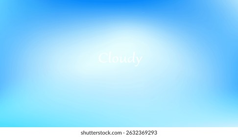 Soft white and blue sky gradient vector, perfect for clean backgrounds, calming designs, web layouts, and fresh digital artwork with a serene atmosphere.